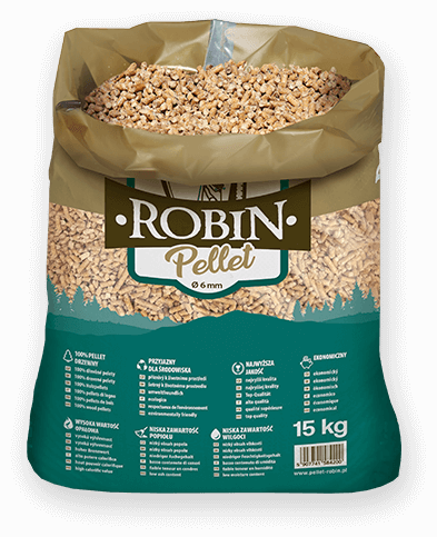 worek pelletu opałowego Robin do kupienia w Drzewicy lub sklepie internetowym